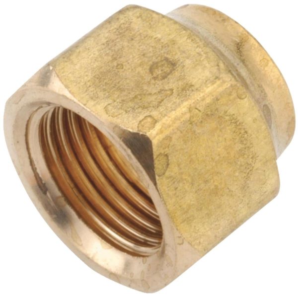 Anderson Metals 5 8 In. x 1 2 In. Brass Flare Reducing Nut Supply