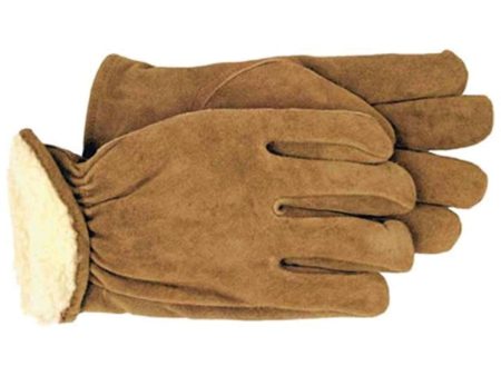 Boss Men s Pile Insulated Split Leather Driver Glove Fashion