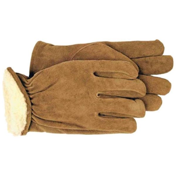 Boss Men s Pile Insulated Split Leather Driver Glove Fashion