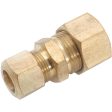 Anderson Metals 5 8 In. x 3 8 In. Brass Low Lead Compression Union Hot on Sale