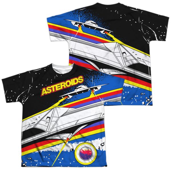 ASTEROIDS ARCADE (FRONT BACK PRINT) Online now