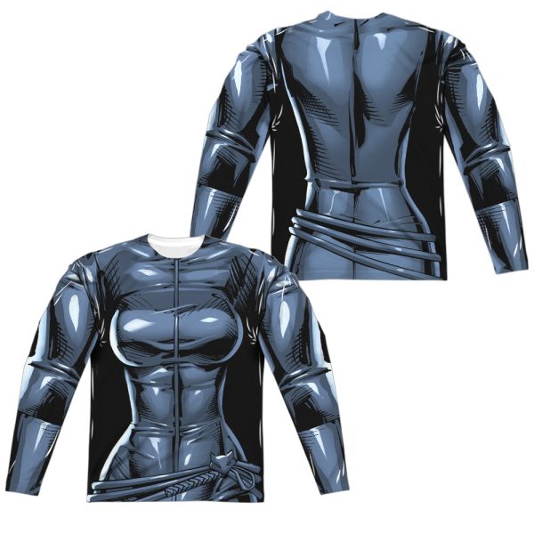 CATWOMAN UNIFORM (FRONT BACK PRINT) Discount