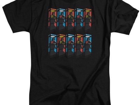 SUPERMAN : SUPER BOOTHS ADULT TALL T-SHIRT FIT SHORT SLEEVE Black 2X Sale