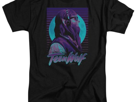 TEEN WOLF : HEADPHONE WOLF S\S ADULT TALL T-SHIRT BLACK XL Online Sale