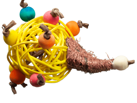 A&E Cage Nibbles Porcupine Ball Small Animal Toy Fashion