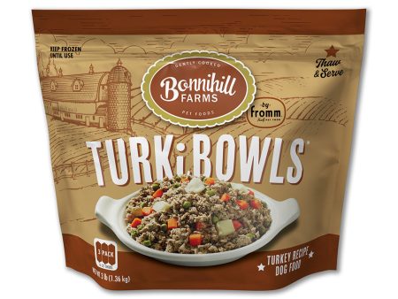 Bonnihill Farms TurkiBowls Turkey Recipe Dog Food Online Sale