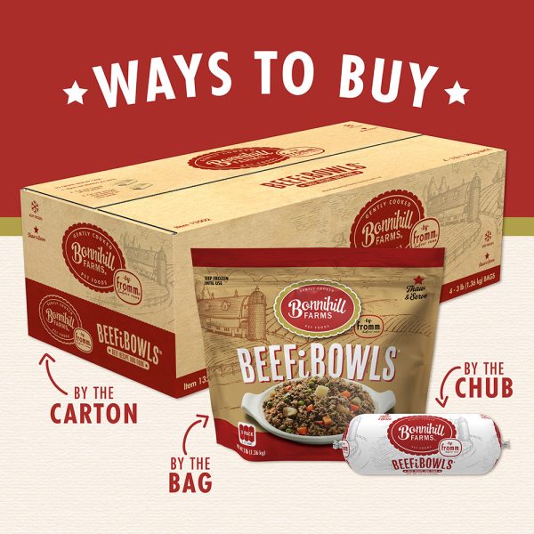 Bonnihill Farms BeefiBowls Beef Recipe Dog Food For Cheap