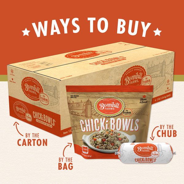 Bonnihill Farms ChickiBowls Chicken Recipe Dog Food Cheap