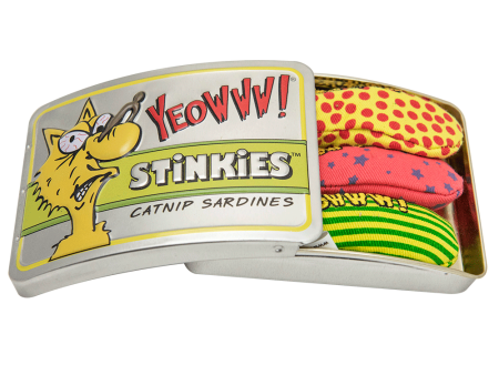 Yeowww! Stinkies Catnip Sardines Supply