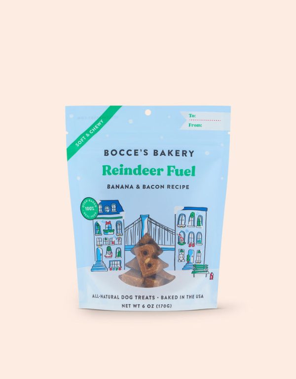 Bocce s Bakery Reindeer Fuel Soft & Chewy Treats Hot on Sale