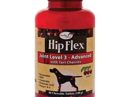 Overby Farm Hip Flex Joint Level 3 Advance Care with Glucosamine & MSM Chewable Tablets for Dogs Online